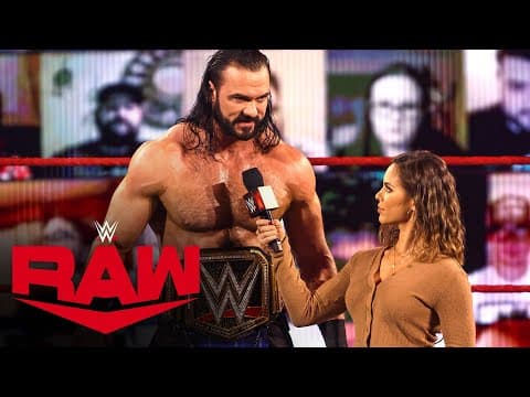 Drew McIntyre looks ahead to WWE TLC: Raw, Nov. 30, 2020