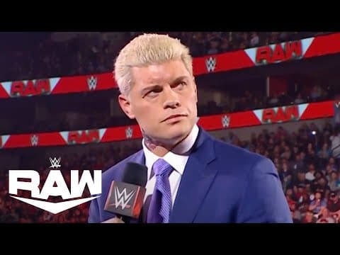 Cody Rhodes Returns to WWE | WWE Raw Highlights 4/4/22 | WWE on USA