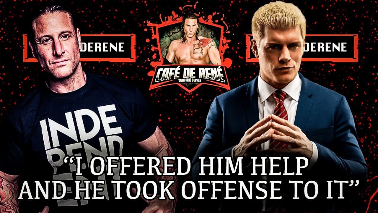 RENE DUPREE on CODY RHODES Being ENTITLED