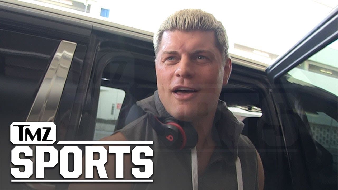 Cody Rhodes Opens Up About Torn Pec Injury, Eager For WWE Return | TMZ Sports