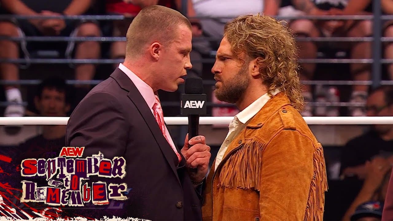 Hangman Page and Kyle Fletcher put stipulation in writing, sign contract! | AEW Dynamite, 9/17/25