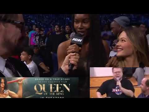 WORST SEGMENT IN AEW HISTORY? QUEEN OF THE RING STAR DAMARIS LEWIS KAYFABE IS DEAD