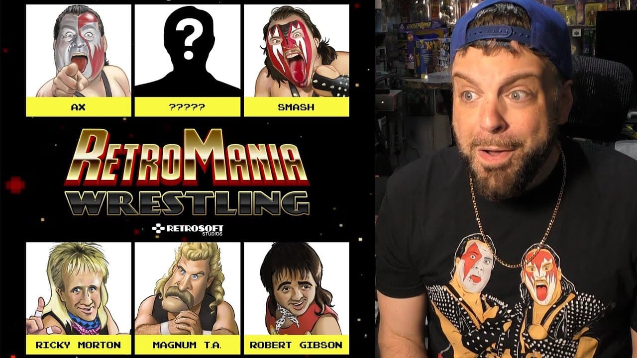 Retromania Wrestling Reveals The SHOCKING 6th Man DLC!