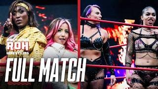 FULL MATCH Mina Shirakawa & Queen Aminata vs. Xanti Li & Dream Girl Ellie | #ROH TV 9/17/2026