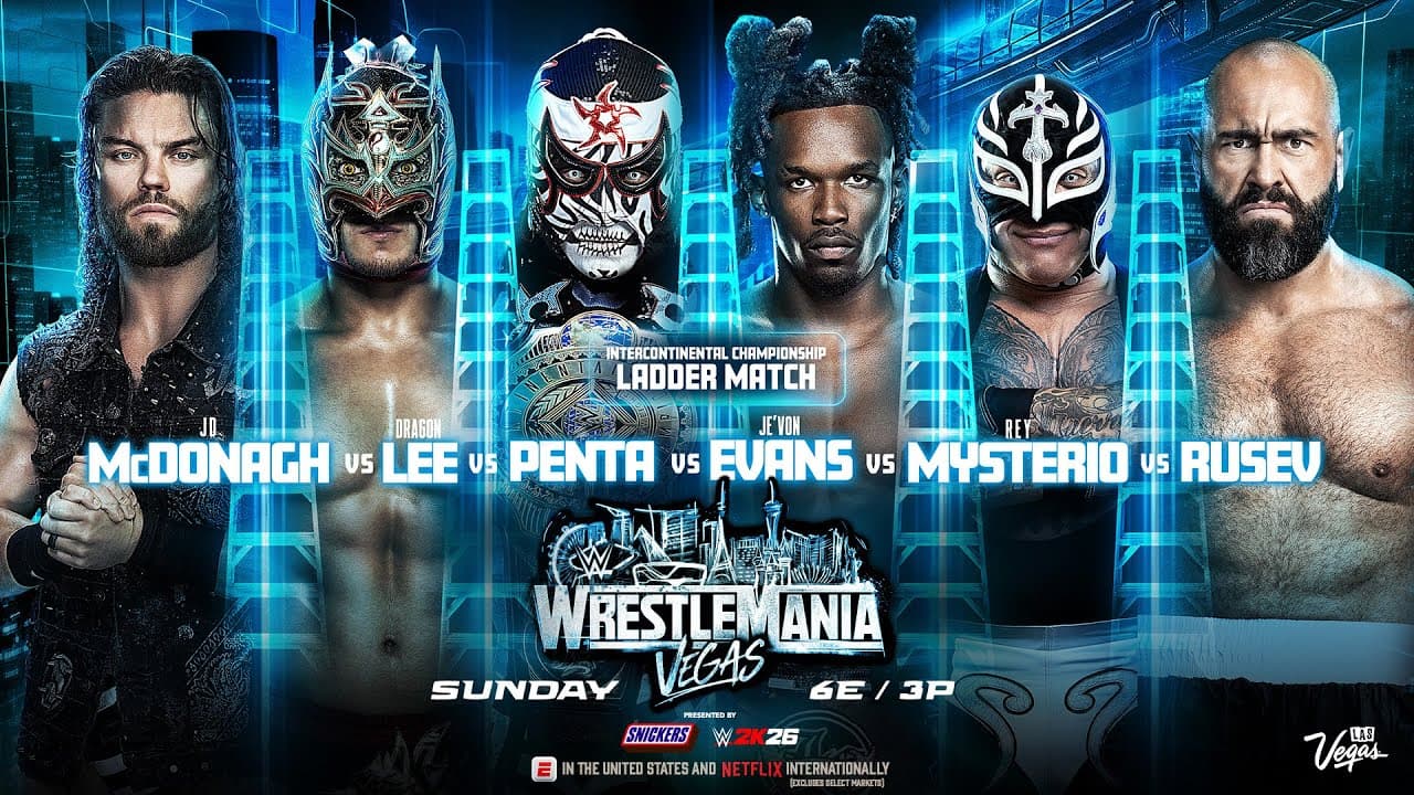 Intercontinental Title Ladder Match: WrestleMania 42 Hype Package