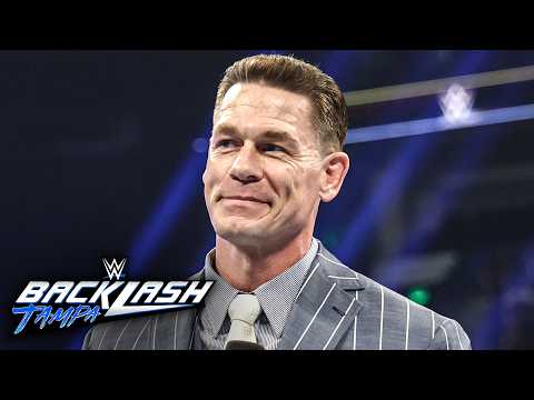 John Cena announces the John Cena Classic: Backlash 2026 highlights