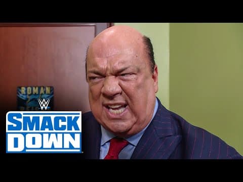 Heyman promises Bryan will have his last match against Roman Reigns: SmackDown, April 30, 2021
