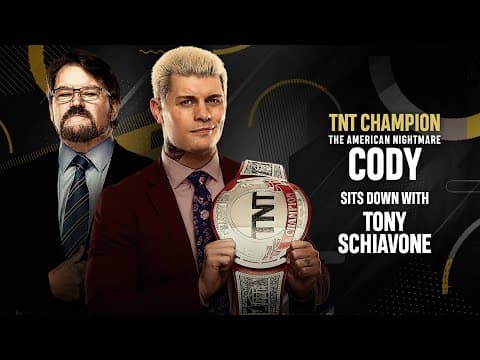 The TNT Champion Cody sits down with Tony Schiavone | 08/11/20