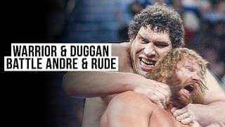 Ultimate Warrior & Jim Duggan clash with Andre the Giant & Rick Rude: From the WWE Vault