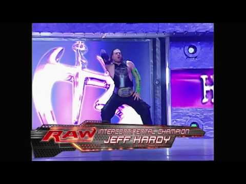 WWE RAW Jeff Hardy vs Rob Conway 01.01.07