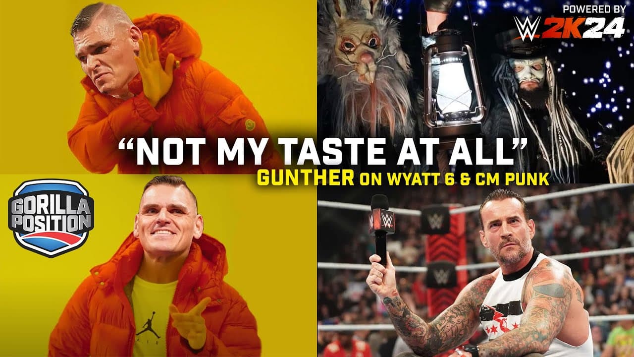 'It's not for me!' Gunther on Wyatt 6! Plus ECW, CM Punk backstage & Damian Priest's title reign!