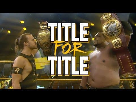 Adam Cole and Keith Lee clash in a Winner Take All showdown this Wednesday