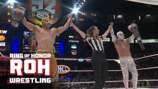 WHAT A MOMENT! El Sky Team are the NEW #ROH World Tag Team Champions! | ROH TV 7/3/2026