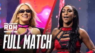 FULL MATCH Red Velvet (c) vs. Zayda Steel | ROH Women's World TV Title | ROH TV 2026