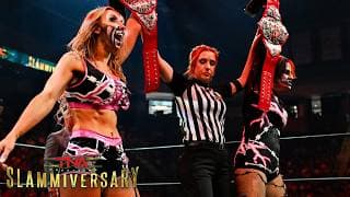 DemonXBunny WIN Knockouts World Tag Team Titles | TNA Slammiversary 2026