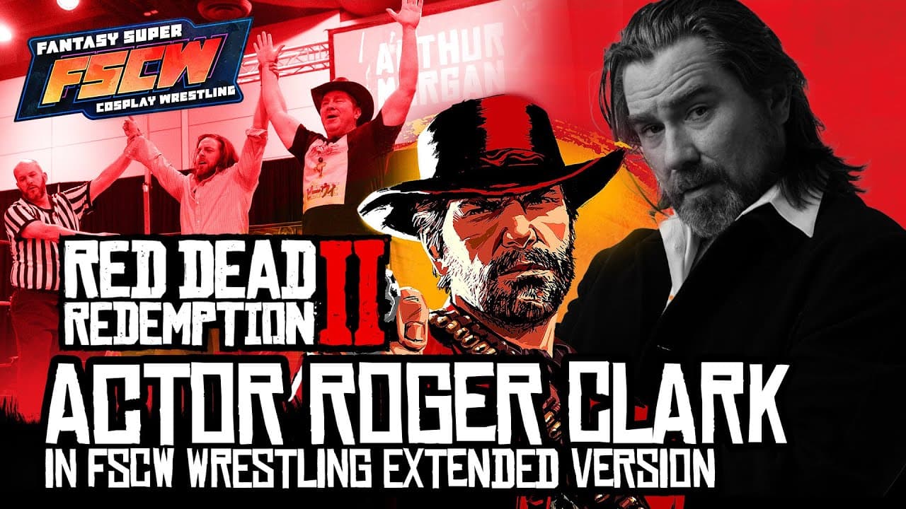 RED DEAD REDEMPTION II Actor ROGER CLARK "Stuns" FSCW at ANIMATE RALEIGH 2024! Extended Version