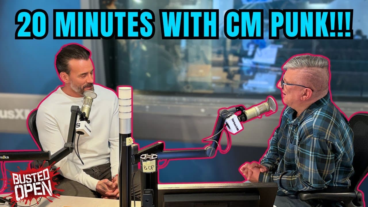 20 Minutes with CM Punk | Busted Open WWE