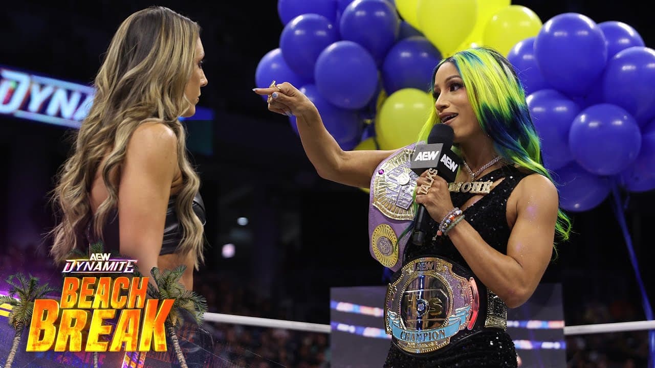 Britt Baker DMD comes face-to-face with the DOUBLE Champion, Mercedes Moné! | 7/3/24, AEW Dynamite