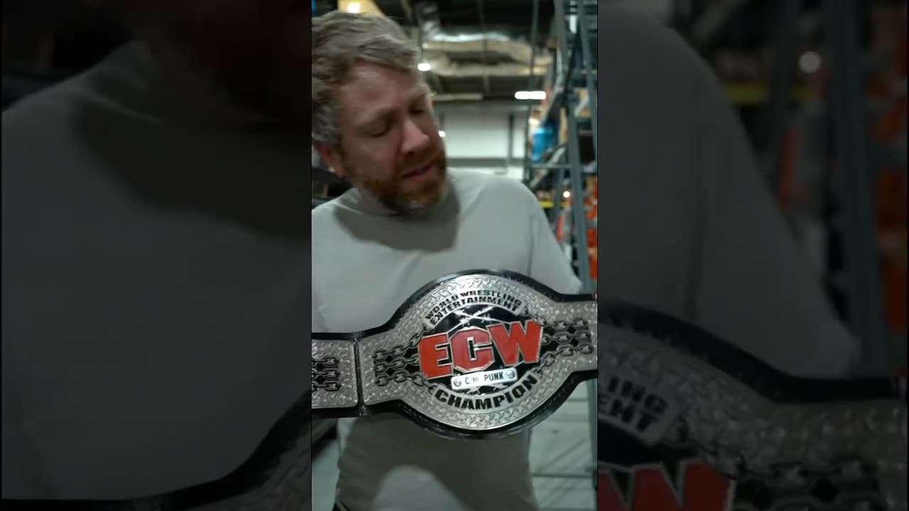 We’ve seen you ask for it, here’s the UNSEEN ECW Championship, straight out of the WWE Warehouse!