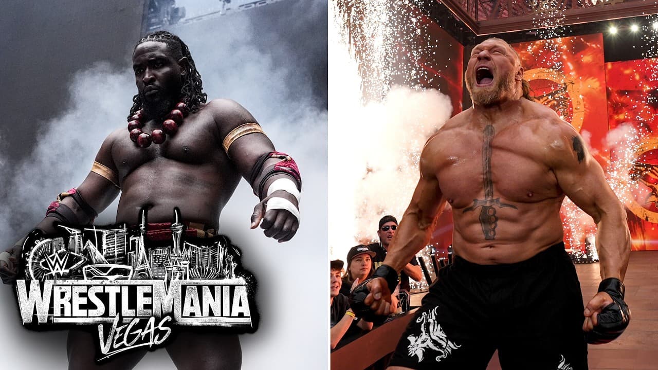 Oba Femi and Brock Lesnar enter WrestleMania ready for war: WrestleMania 42 Sunday highlights