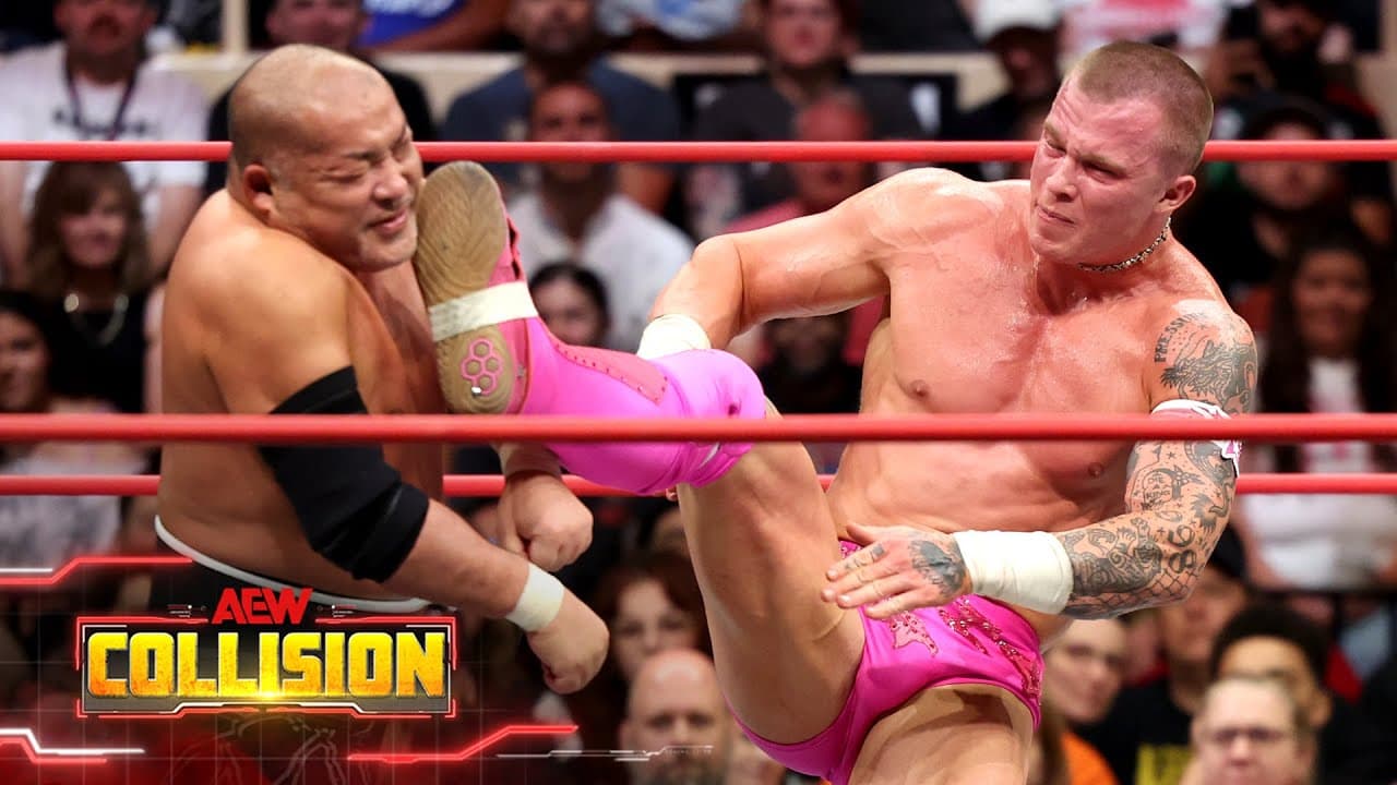 Kyle Fletcher's first TNT Championship defense vs. Tomohiro Ishii | AEW Collision, 8/9/25