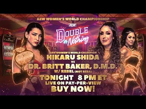 Special Look: AEW Women's World Championship Hikaru Shida (c) vs Britt Baker | LIVE! Tonight on PPV