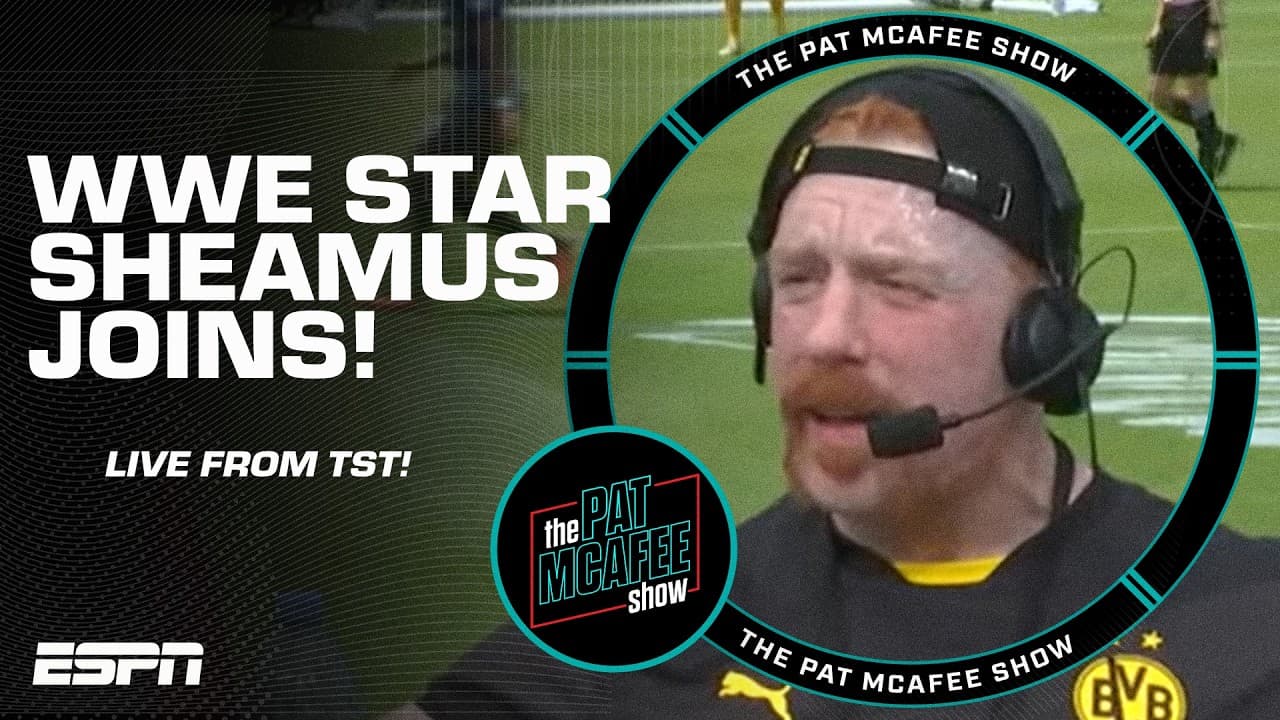 WWE superstar Sheamus talks wrestling, R-Truth & Carlito + more live from TST | The Pat McAfee Show