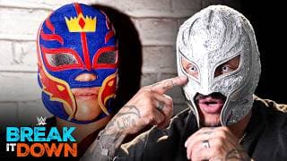 Rey Mysterio reacts to his iconic masks over the years: WWE Break It Down