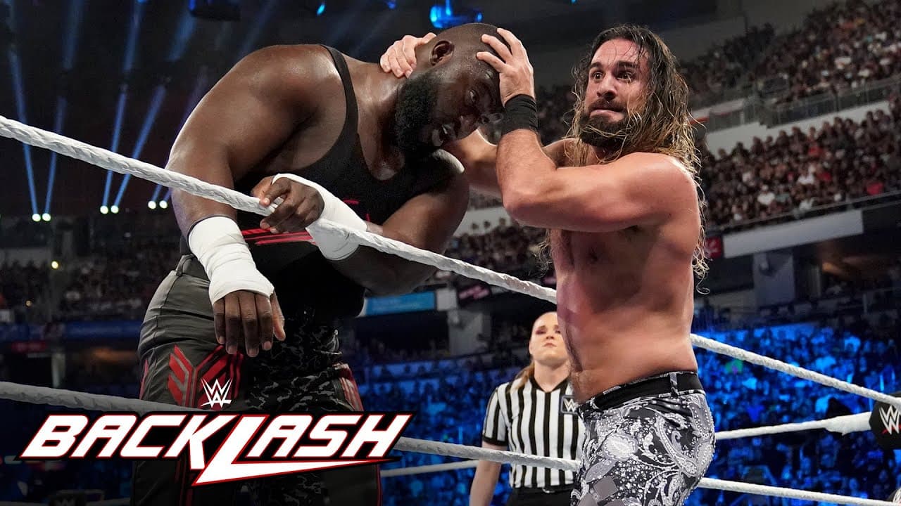 Seth "Freakin" Rollins vs. Omos: WWE Backlash 2023 highlights