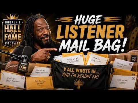 Booker T Mailbag: Your Questions Answered