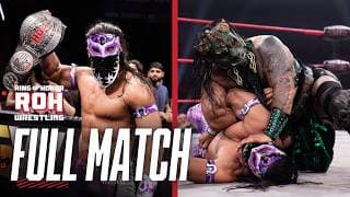 FULL MATCH Bandido (c) vs. Beast Mortos | #ROH World Title | ROH TV 9/3/2026