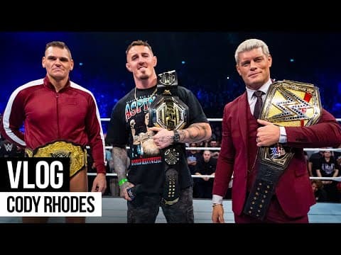 Cody Rhodes’ week with Man City and UFC’s Tom Aspinall: WWE in Manchester Vlog
