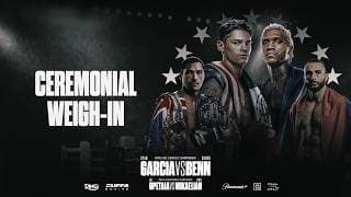 Ceremonial Weigh-In: Garcia Benn on Paramount