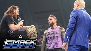 FULL SEGMENT: Cody Rhodes and Jey Uso challenge Sami Zayn: SmackDown highlights, July 3, 2026