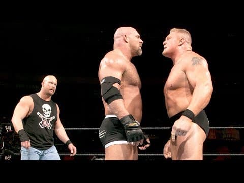 Goldberg vs. Brock Lesnar: WrestleMania XX
