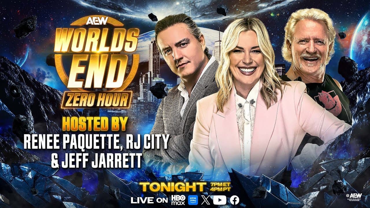 AEW Worlds End Zero Hour | 12/27/25, Chicago, IL | 7pm ET / 4pm PT