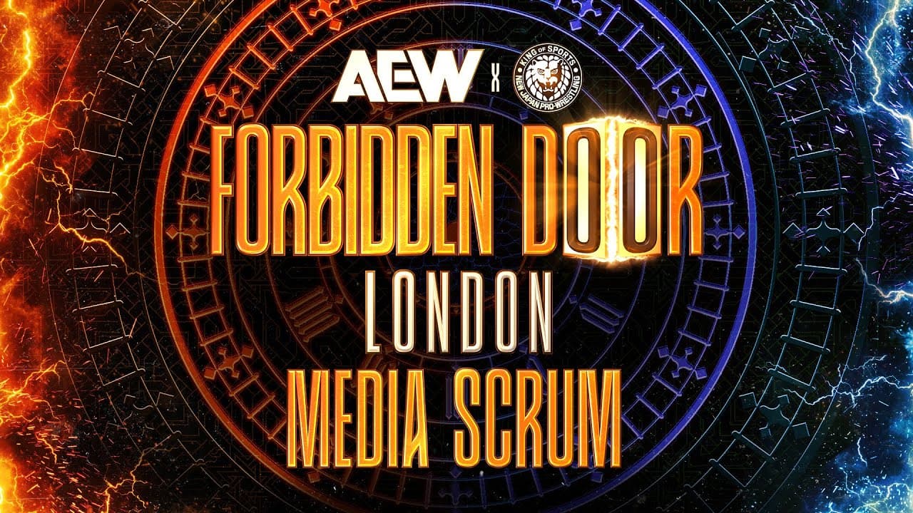AEW x NJPW Forbidden Door Post Show Media Scrum