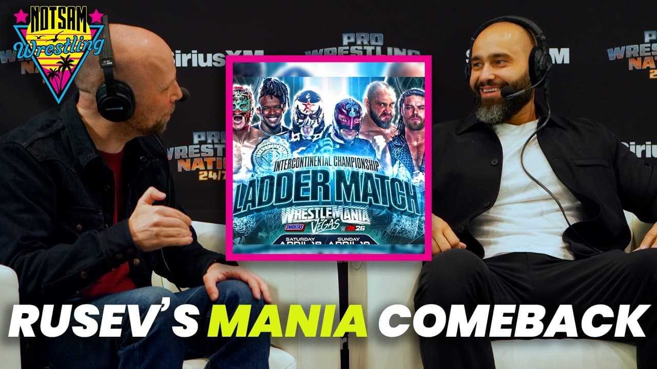 Rusev on His Year Back in WWE, Wrestlemania, & His Wife | Notsam Wrestling