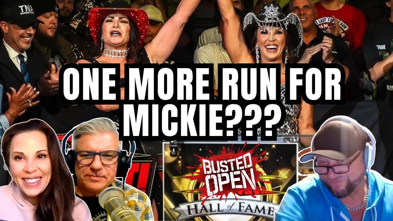 Mickie James Gets Her Flowers | Busted Open