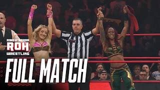 FULL MATCH Zayda Steel & Red Velvet vs. Vert Vixen & Viva Van | ROH TV 8/27/26