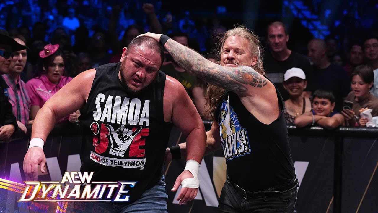 STAMPEDE STREET FIGHT! FTW Champ Chris Jericho vs Samoa Joe in a WILD BRAWL! | 7/10/24, AEW Dynamite
