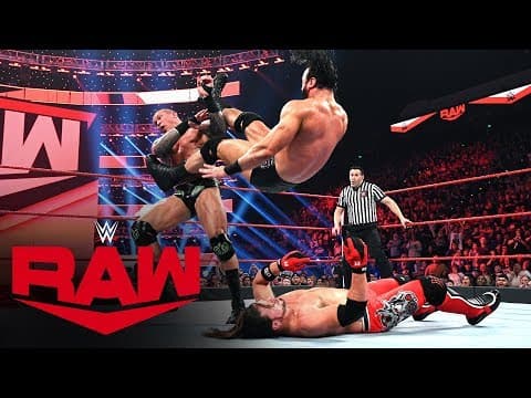 Randy Orton vs. Drew McIntyre vs. AJ Styles: Raw, Jan. 13, 2020