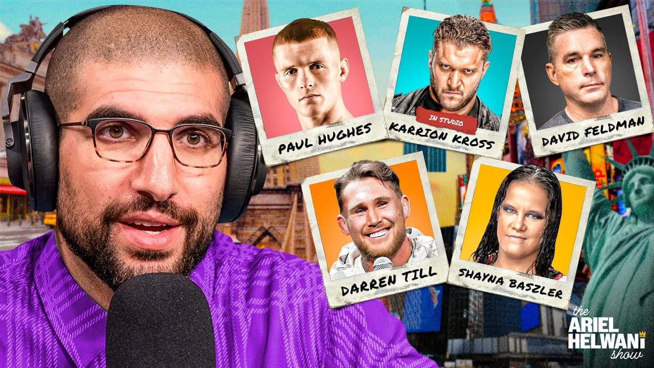 Karrion Kross IN STUDIO, Darren Till, Shayna Baszler, Paul Hughes, BKFC Breaking News | 8/13/25