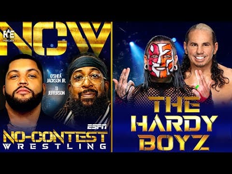 Exclusive interview with The Hardy Boyz | No-Contest Wrestling with O'Shea Jacks Jr & TJ Jefferson
