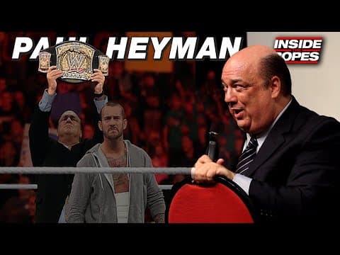 Paul Heyman On How He Became CM Punk's Advocate