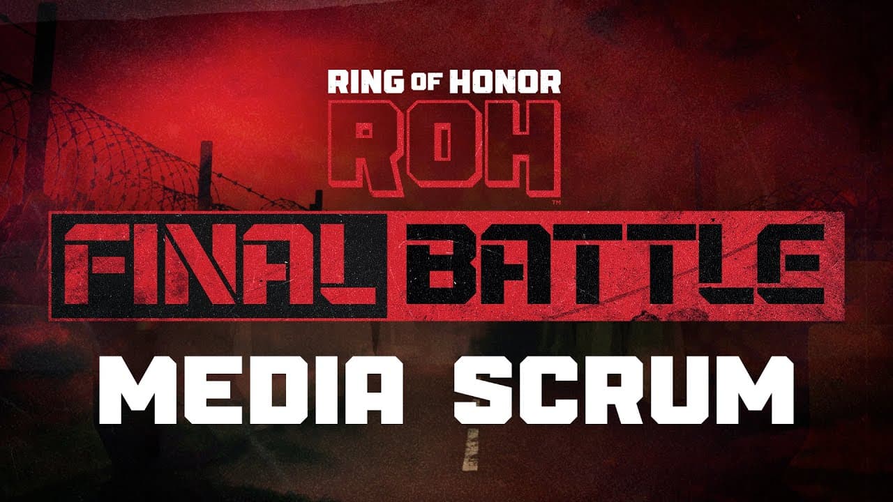 ROH Post-Show Media Scrum Featuring New ROH World Champions & Tony Khan | ROH Final Battle, 12/10/22