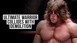 Ultimate Warrior & Strike Force battle Demolition & Mr. Fuji in Boston: From the WWE Vault