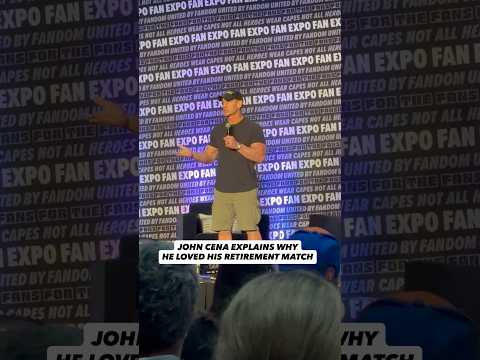 Why John Cena LOVED His WWE Retirement Match