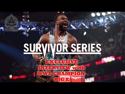 WWE Champion Big E Interview with The Illuminerdi