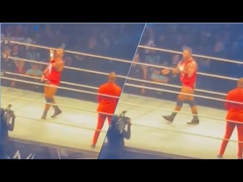 LA Knight involved in car accident before WWE Baltimore live event #wwe